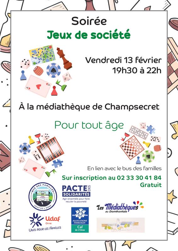 Soirée Jeux de société