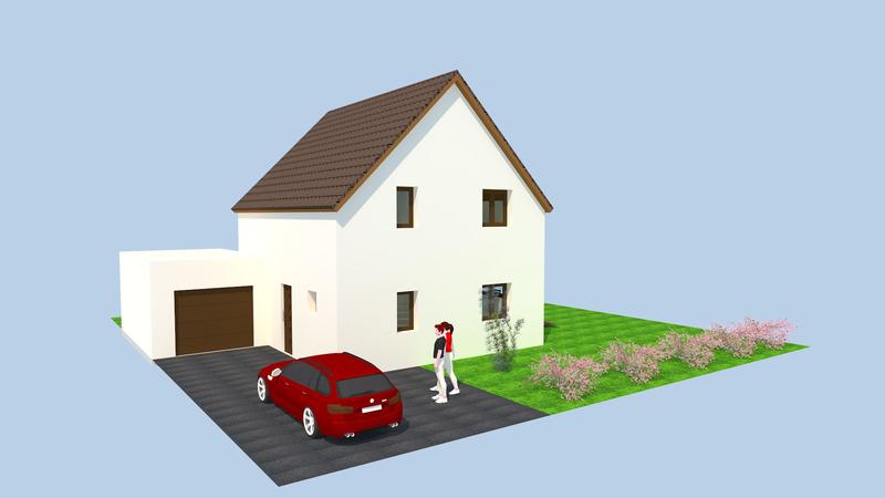 Maison - 95 m² - 4 pièces