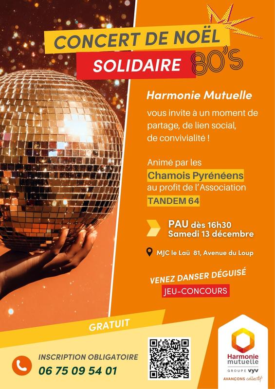 Concert Solidaire de Noël gratuit