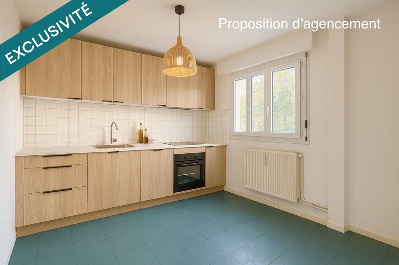 Appartement - 64 m² - 3 pièces