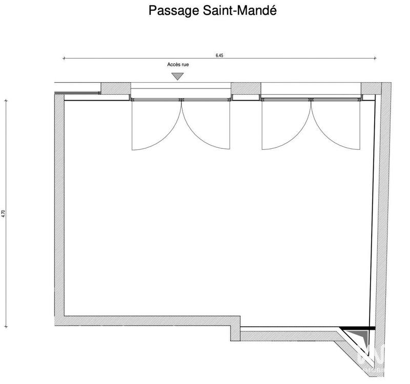 Immeuble - 30 m² - 1 pièce