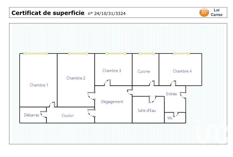 Appartement - 64 m² - 4 pièces