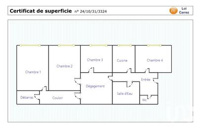 Appartement - 64 m² - 4 pièces