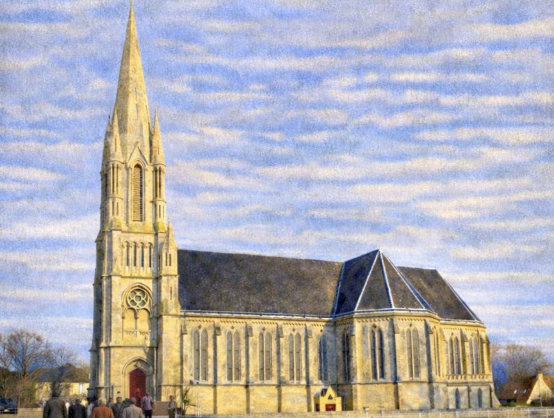 Visite de l'Église néo-gothique