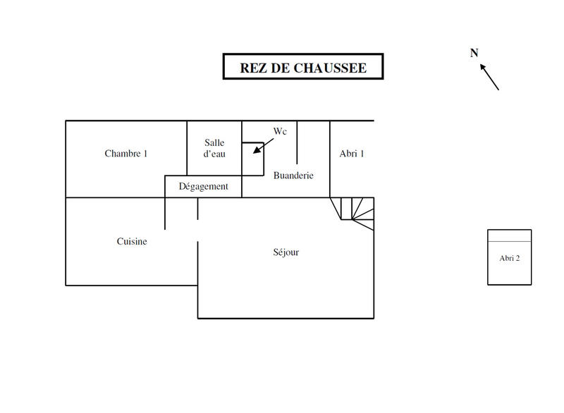 Maison - 90 m² - 3 pièces