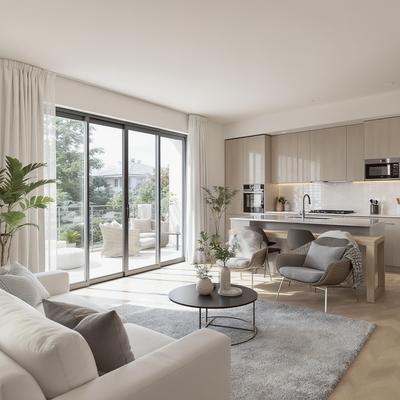 Appartement - 89 m² - 3 pièces