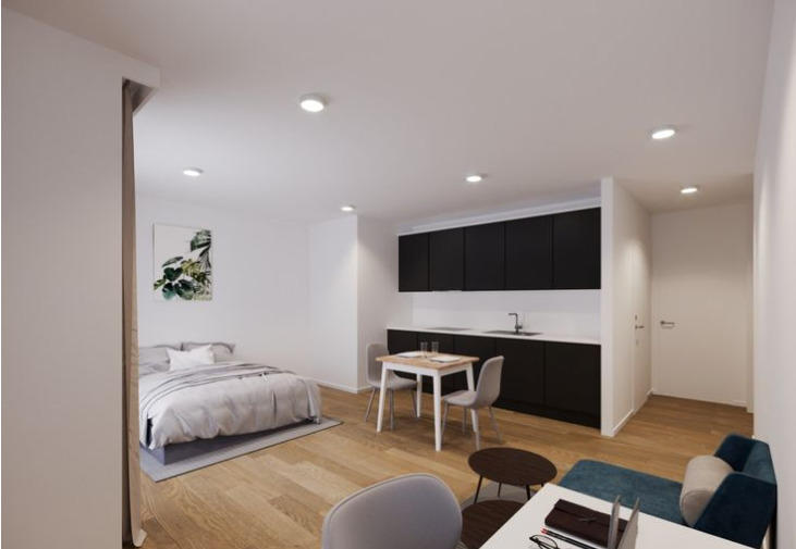 Studio - 25 m² - 1 pièce