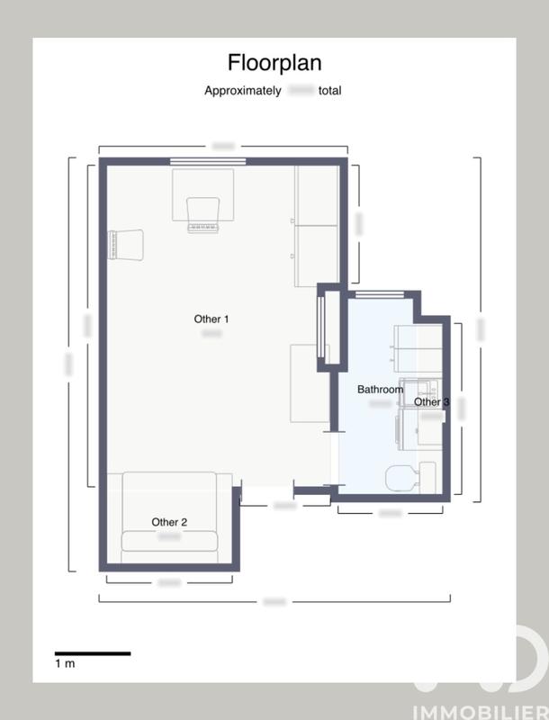 Appartement - 18 m² - 1 pièce