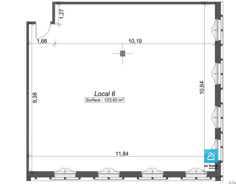 Local commercial - 124 m²