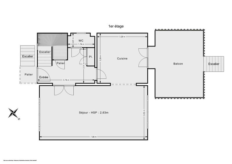 Maison - 90 m² - 4 pièces