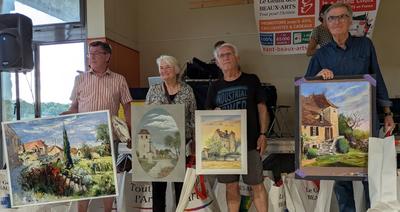 Concours de peinture &amp; dessin Ginouillac 46