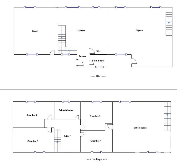 Maison - 190 m² - 7 pièces