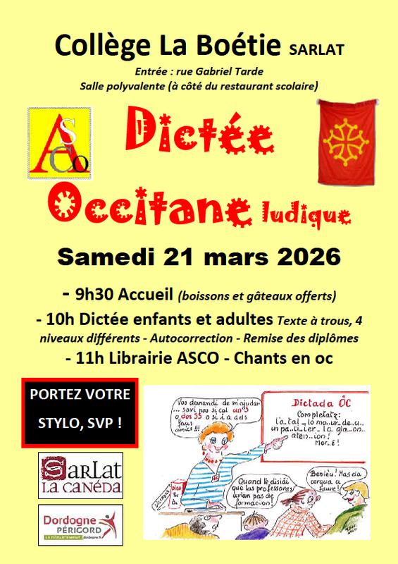 Dictée occitane