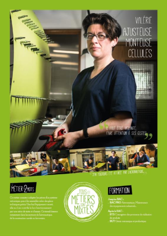 Exposition : Tous les métiers sont mixtes