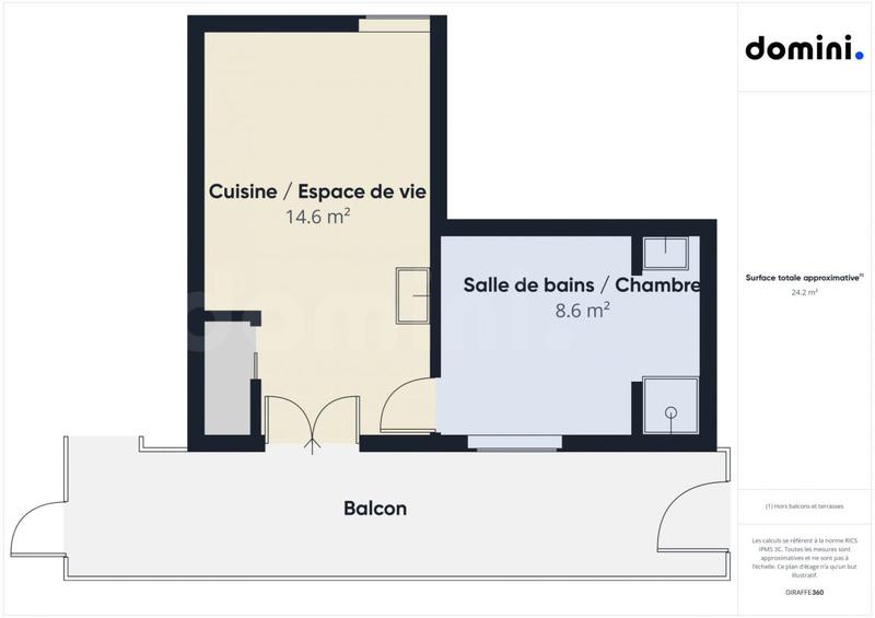 Maison - 59 m² - 4 pièces
