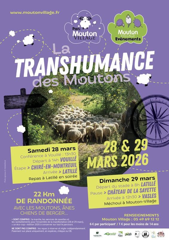 La transhumance de Mouton Village édition 2026