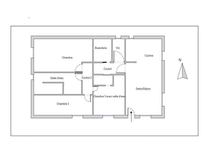 Maison - 90 m² - 4 pièces