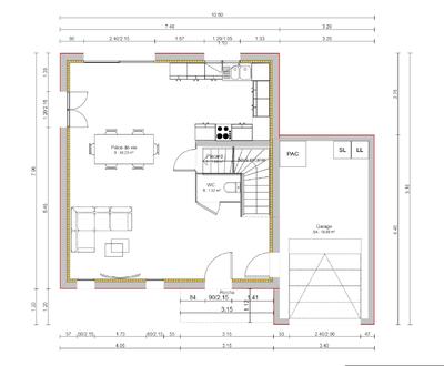 Maison - 94 m² - 4 pièces