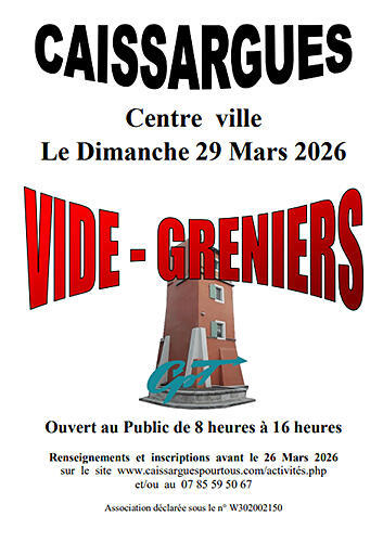 Vide grenier de printemps
