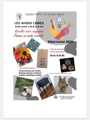 Ouverture d'un Espace Créatif