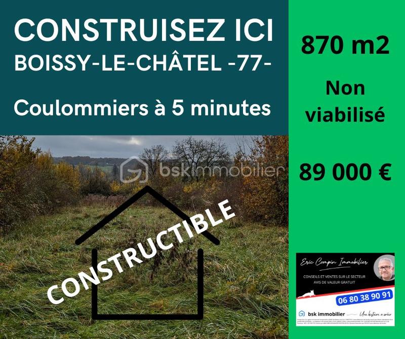 Terrain industriel - 870 m²