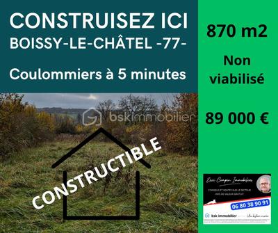 Terrain industriel - 870 m²