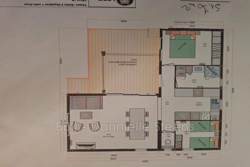 Maison - 51 m² - 3 pièces