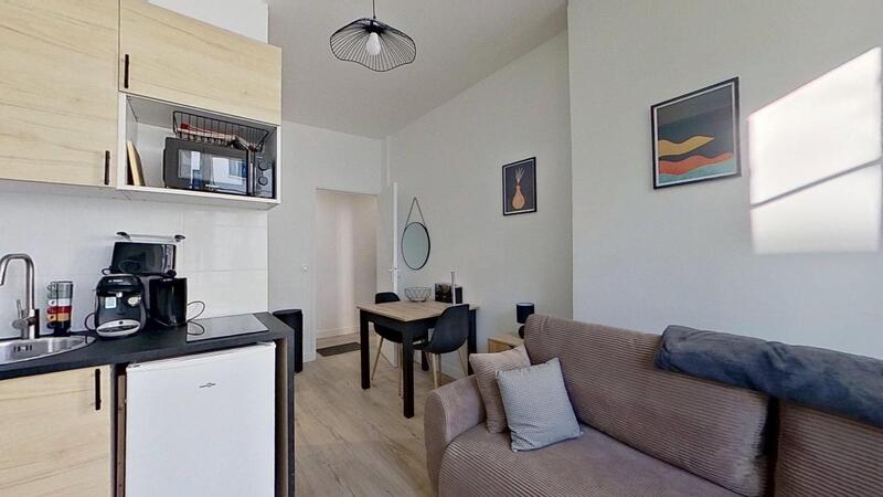 Appartement - 15 m² - 1 pièce