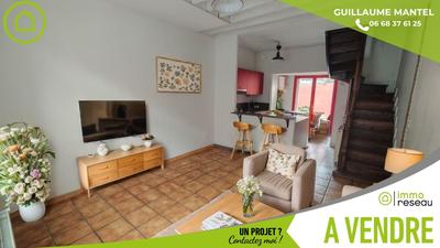 Maison - 62 m² - 3 pièces