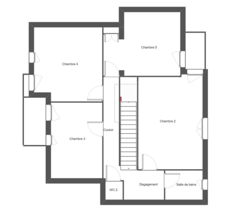 Maison - 195 m² - 8 pièces