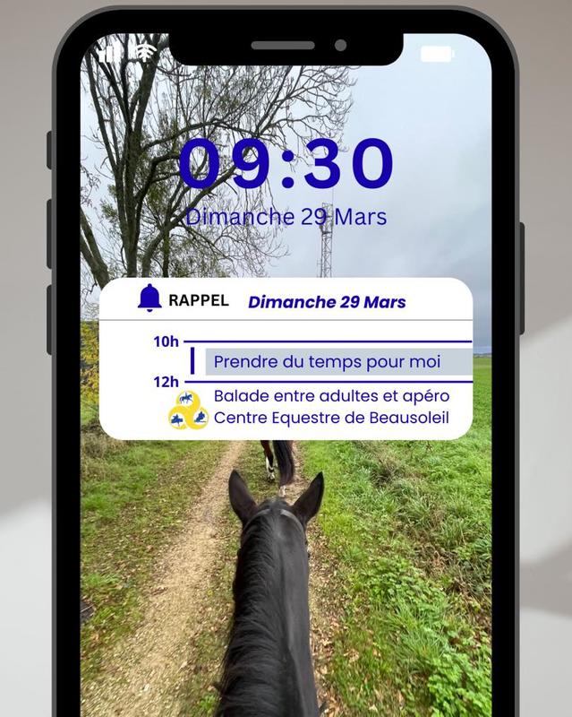 Balade à cheval - spécial adultes