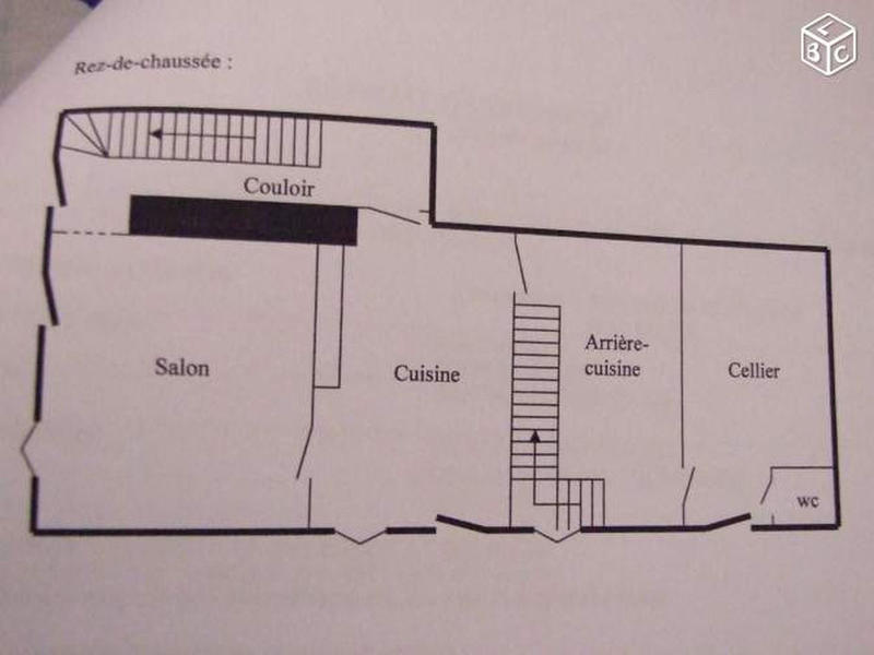 Maison de ville - 140 m² - 7 pièces
