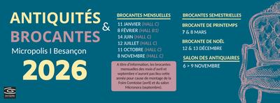 Brocante mensuelle professionnelle