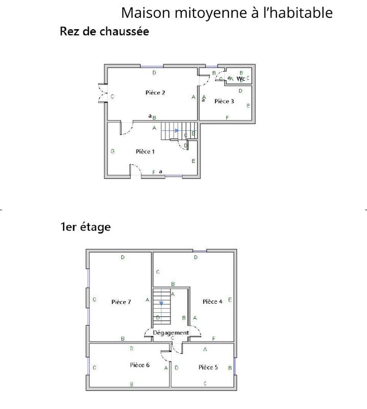 Maison de village - 240 m² - 5 pièces