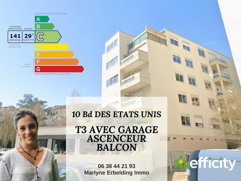 Appartement - 66 m² - 3 pièces