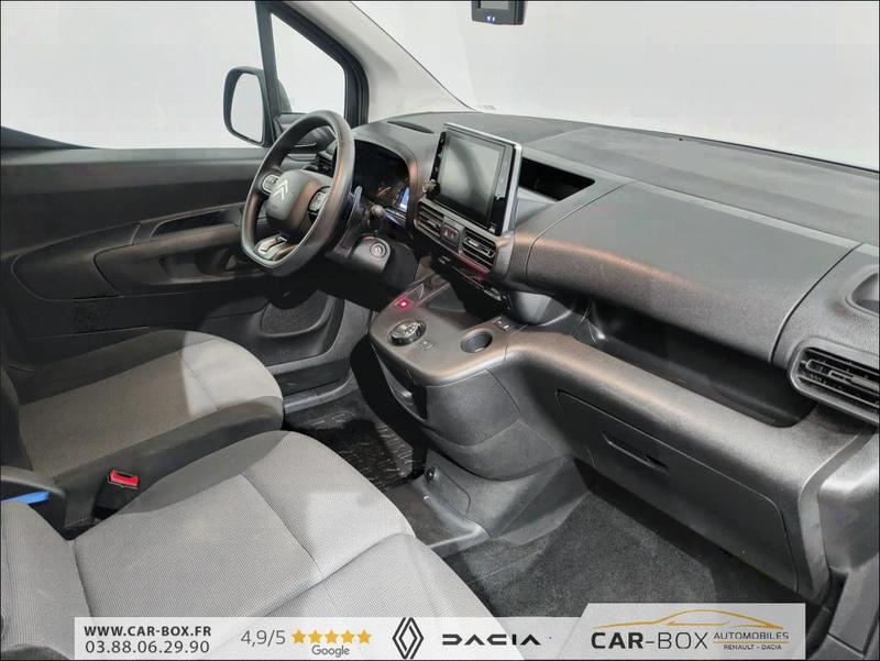 Citroën Berlingo Van m 130 Ch Bva Camera-Angles Morts-Radars-Clim Auto-Navigation-Android Auto-Apple Carplay