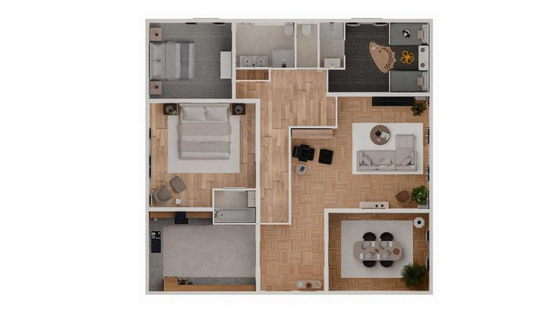 Appartement - 136 m² - 5 pièces