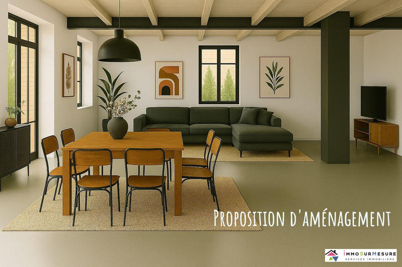 Loft - 131 m² - 1 pièce