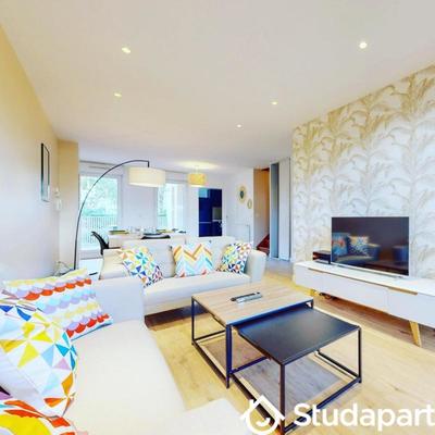 Chambre - 12 m² - 1 pièce