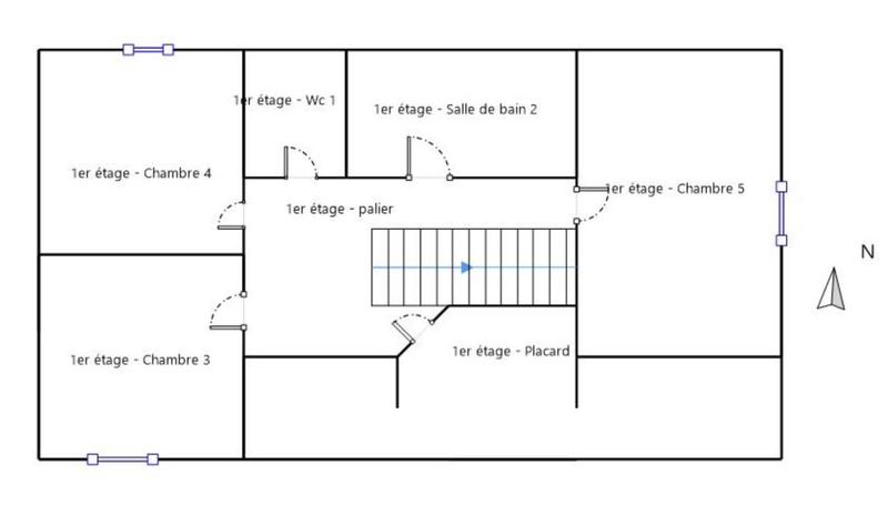 Maison - 155 m² - 7 pièces