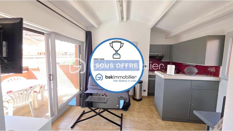 Appartement - 25 m² - 2 pièces