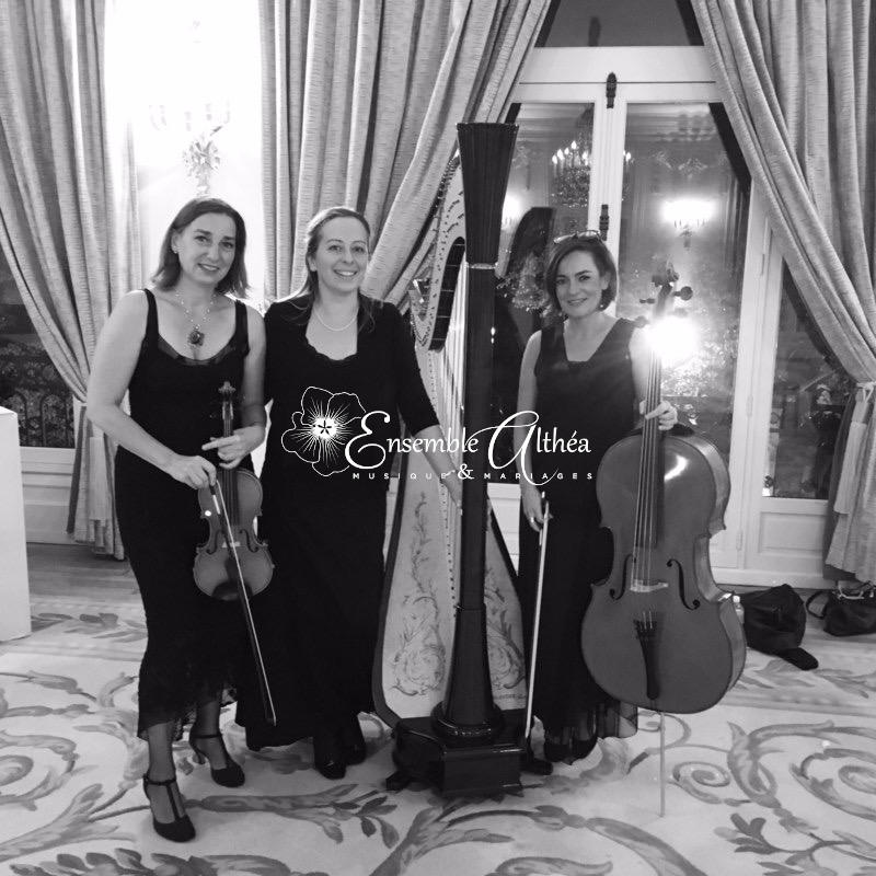 Animations musicales harpe violon violoncelle et voix