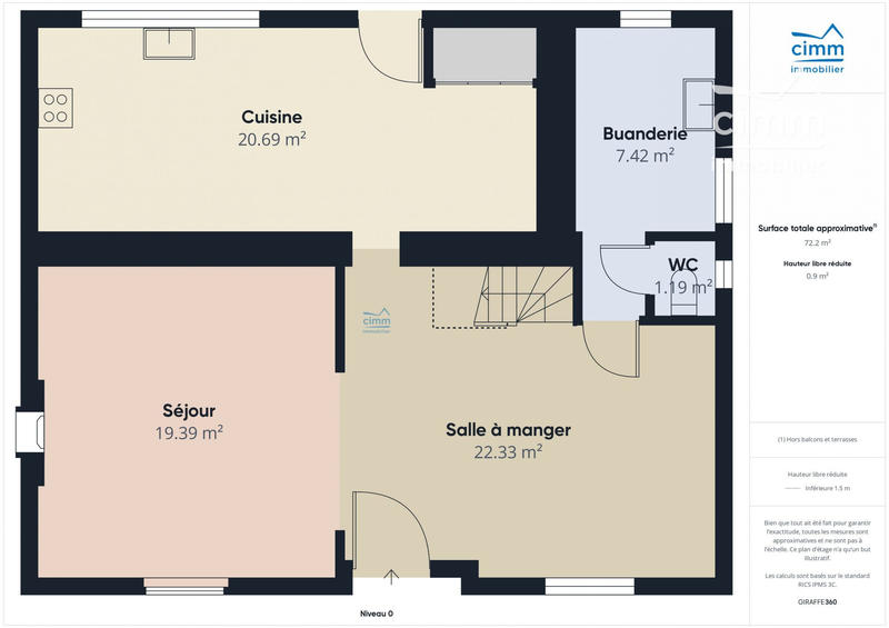Maison - 137 m² - 5 pièces