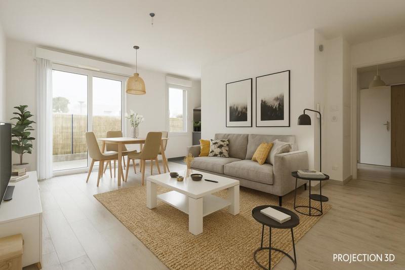 Appartement - 42 m² - 2 pièces