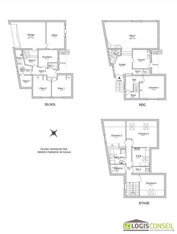 Maison - 172 m² - 7 pièces