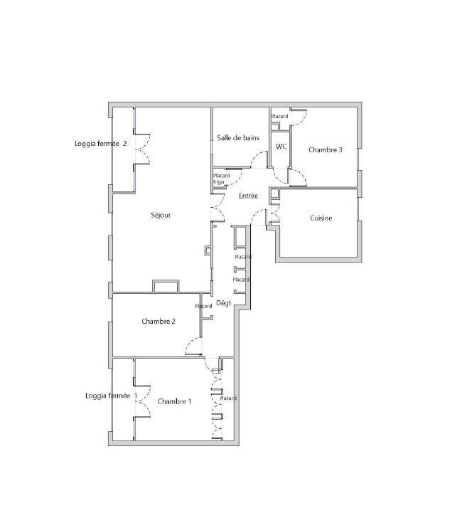 Appartement - 115 m² - 4 pièces