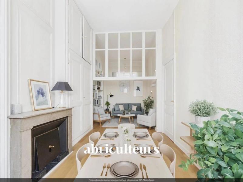 Appartement ancien - 71 m² - 2 pièces