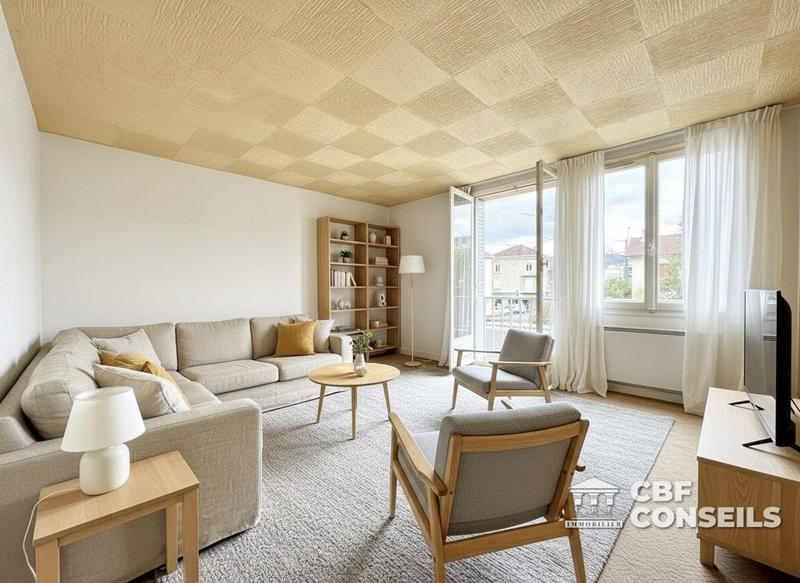 Appartement - 90 m² - 5 pièces