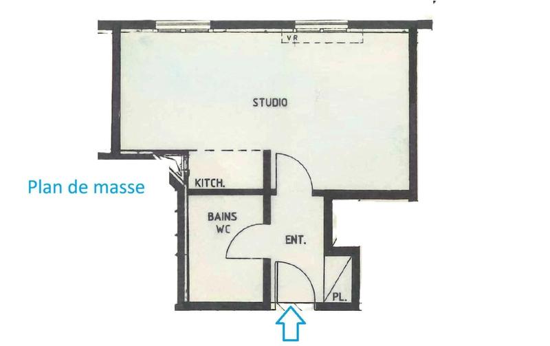 Appartement - 28 m² - 1 pièce