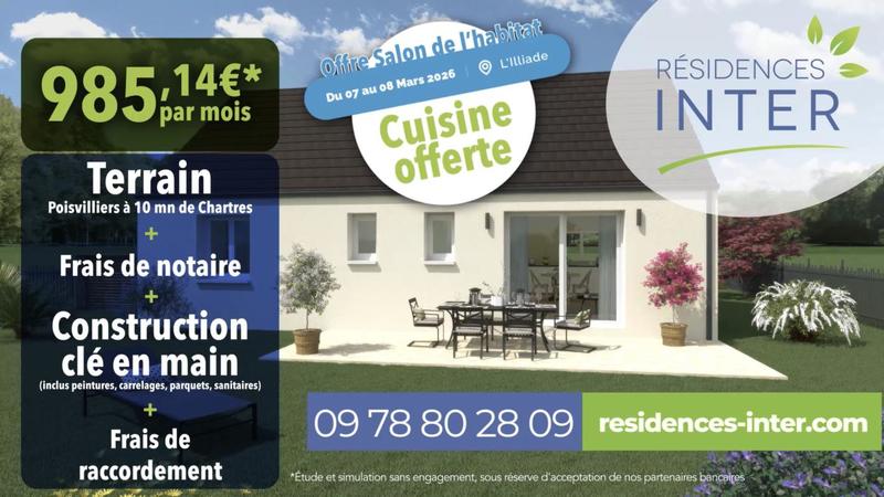 Maison - 74 m² - 3 pièces